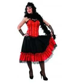 DISFRAZ CAN CAN MUJER